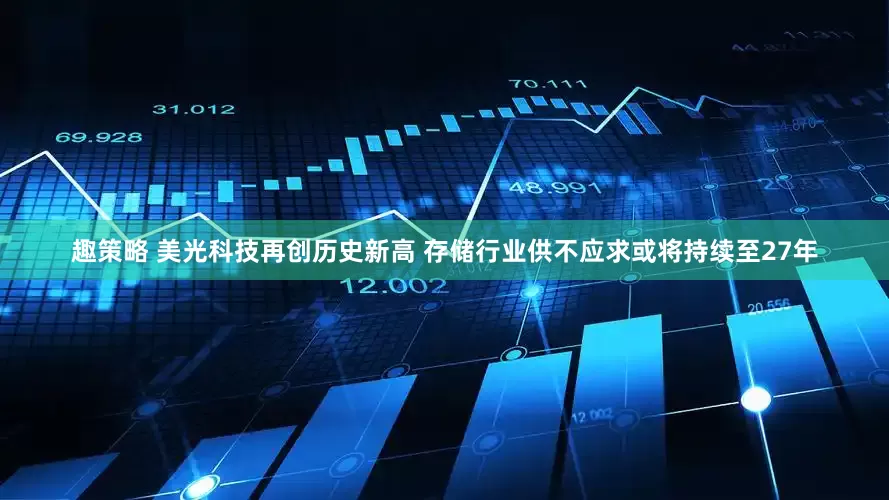 趣策略 美光科技再创历史新高 存储行业供不应求或将持续至27年